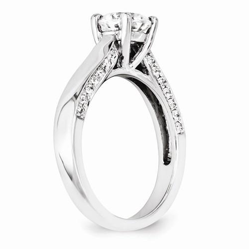 1.50 Karat Echt Diamant-Verlobungsring Schmuck Neu