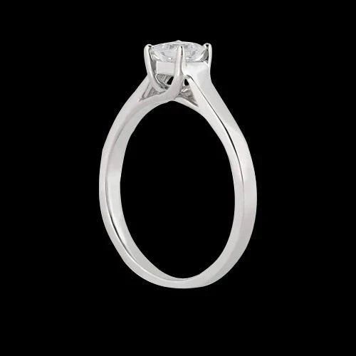 1.5 Karat Prinzessinnen-Echt Diamantring