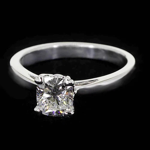 1 Karat Strahlender Natürliche Diamantring