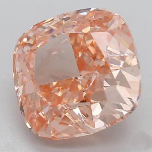 Loose Sapphires Natural Gold mit Rosa Saphir – Seitenansicht