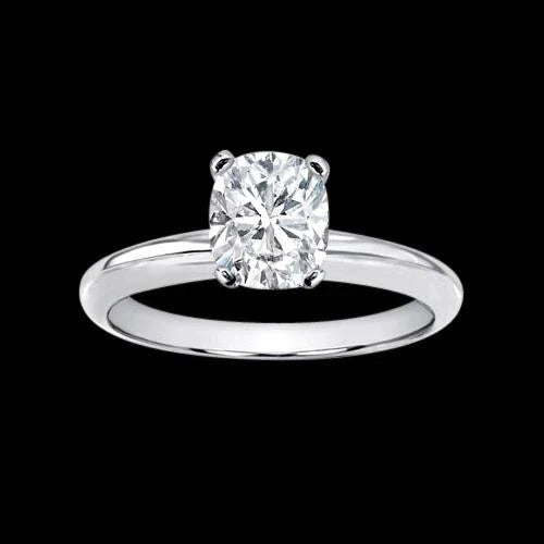 2.5 Karat Kissen Natürliche Diamant Ring