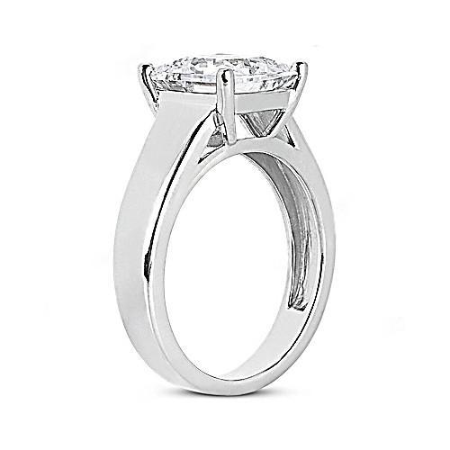 2 Karat Prinzessin Natürliche Diamant Solitaire-Verlobungsring Neu