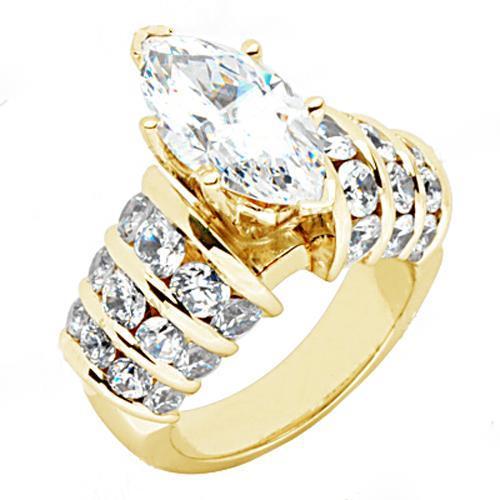 2,50 Karat Verlobungsring Marquise Natürliche Diamant