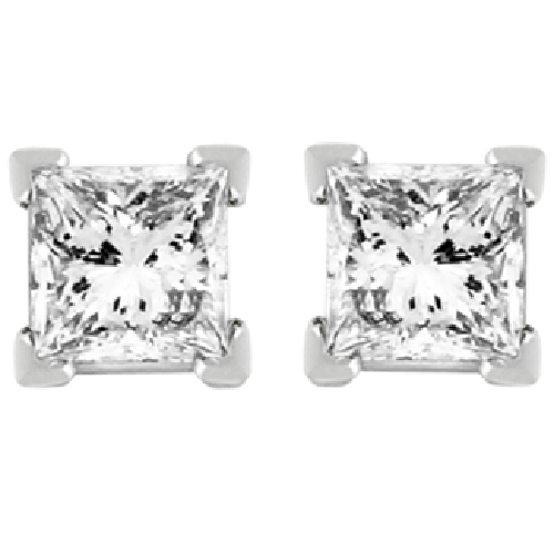GIA-zertifiziert Echter Diamant Ohrring 2.85 Karat