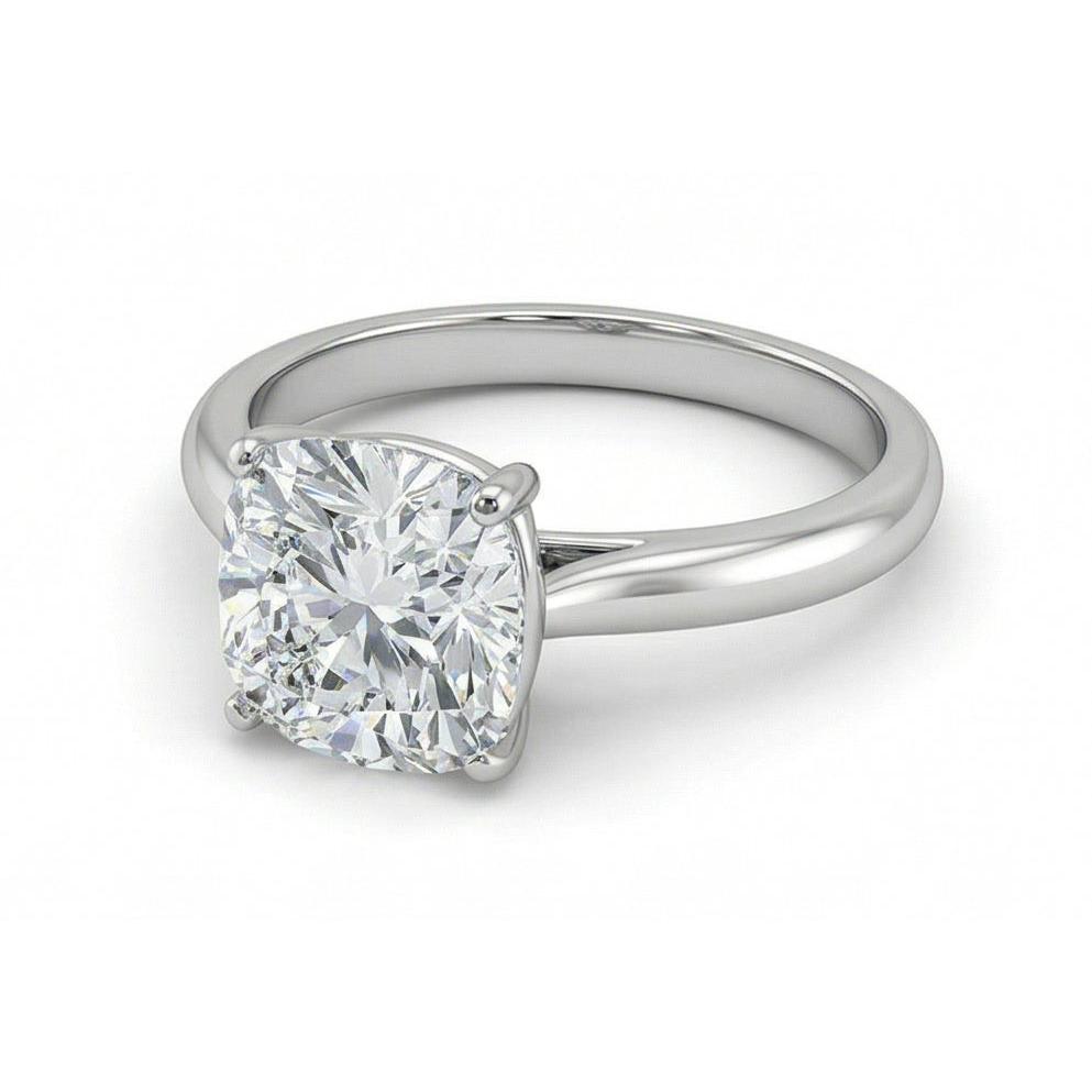3 Karat Kissen Echt Diamantring