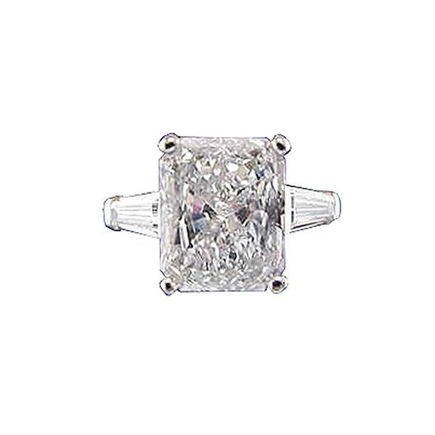 3 Karat Strahlender Echt Diamantring