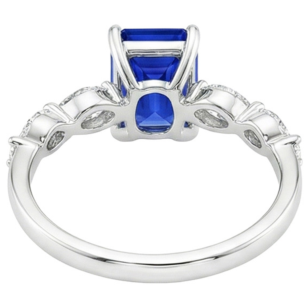 echter marquise diamant 4.50Karat ring Seitenansicht