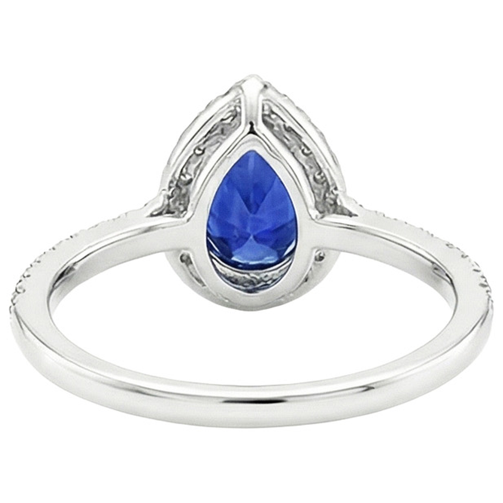 echter round diamant 5.50Karat ring Seitenansicht