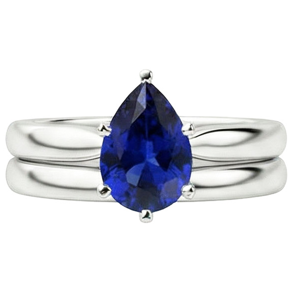 echter round diamant 2Karat ring auf Weiß