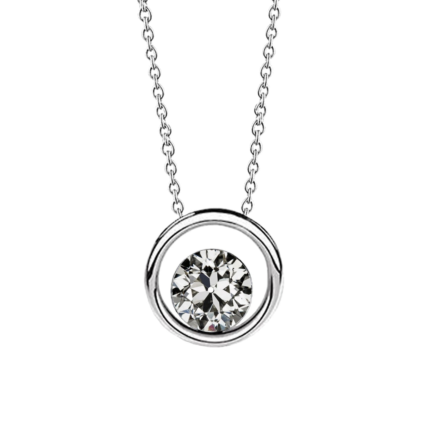 Luxuriöser Edler Diamant Hänge-Anhänger 1,50 Karat – Hauptansicht