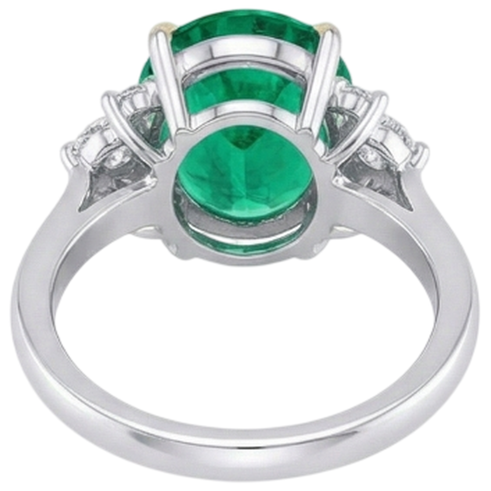 Hochwertiger Edelstein-Ring 3,50 Karat – Detailansicht