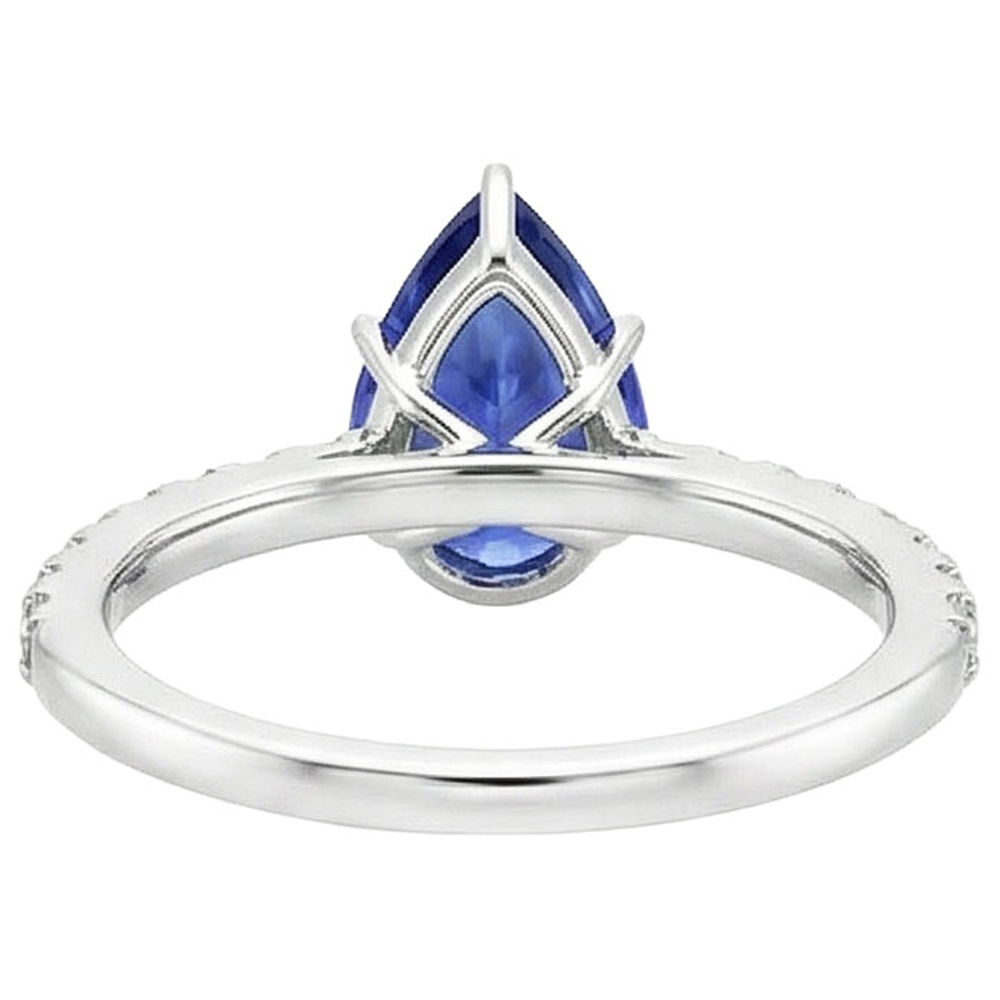 echter round diamant 5.25Karat ring Detailansicht