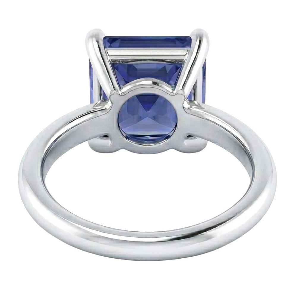echter round diamant 2.50Karat ring auf Weiß