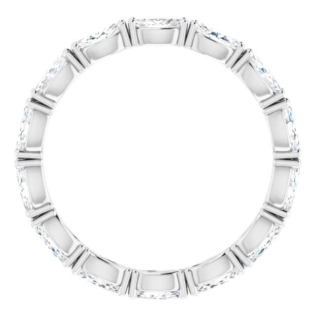 Damen Ewigkeit Natürliche Diamant Band Mit Marquise-Schliff 1,40 Karat