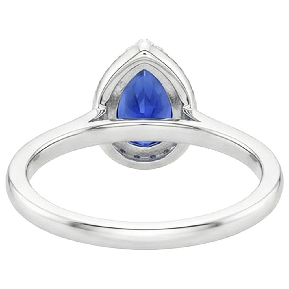 echter round diamant 4Karat ring Detailansicht