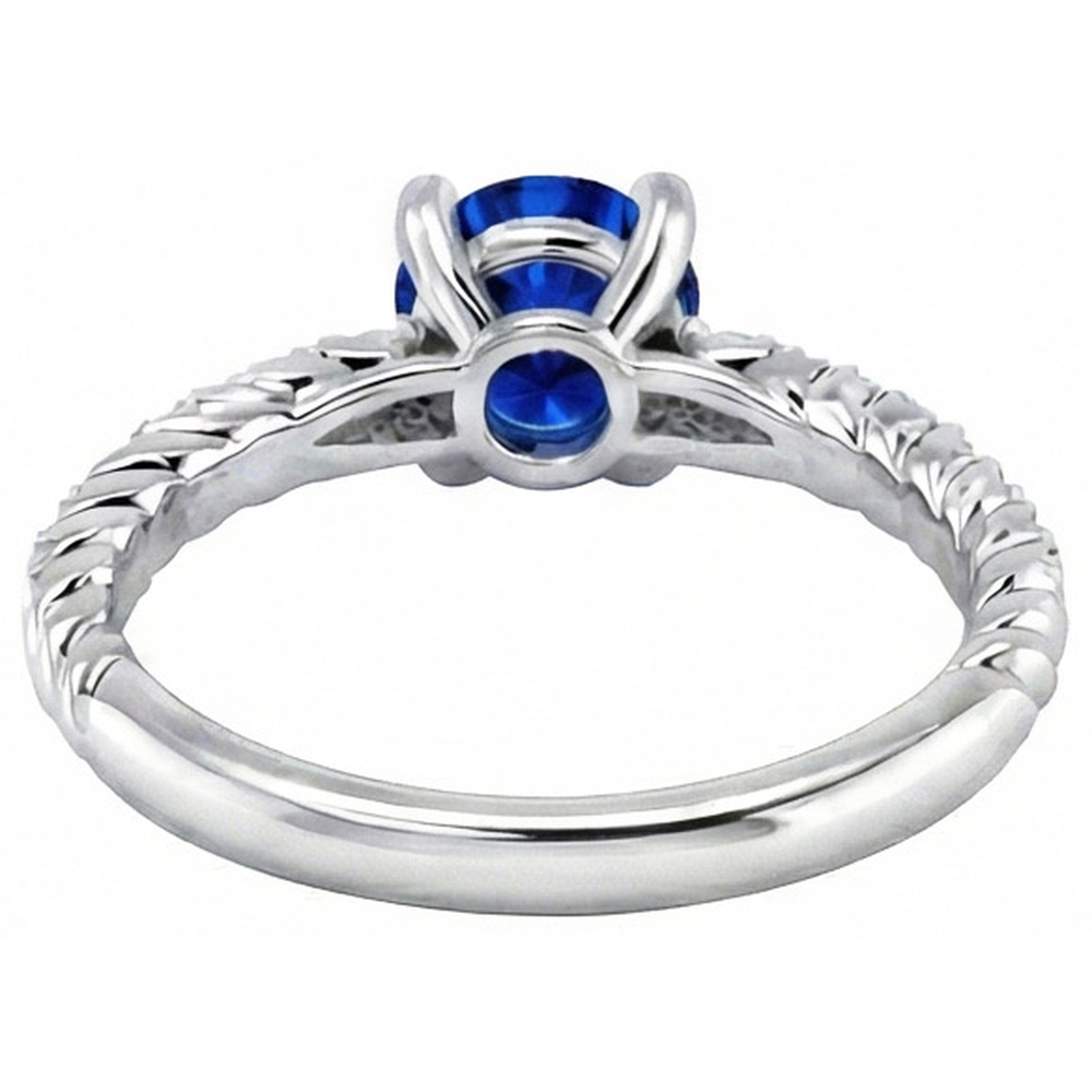 Diamant-Saphir-Ring