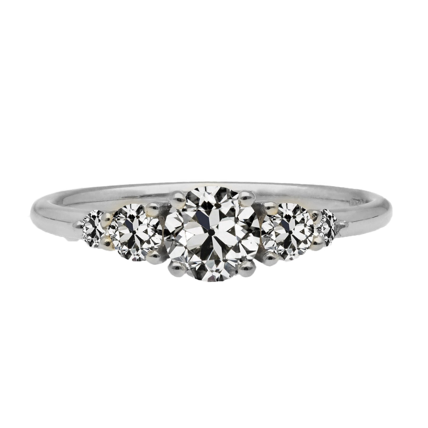 Authentischer Brillant Antragsring – Hauptansicht