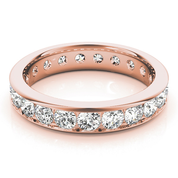 Luxuriöser Eternity Band 3,8 Karat – Seitenansicht