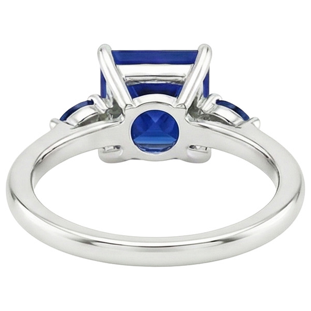 echter princess diamant 5.25Karat ring Detailansicht