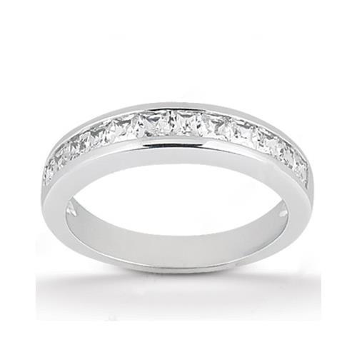 Echt Diamant-Verlobungsring-Set 2,85 Karat Rund Und Princess Cut
