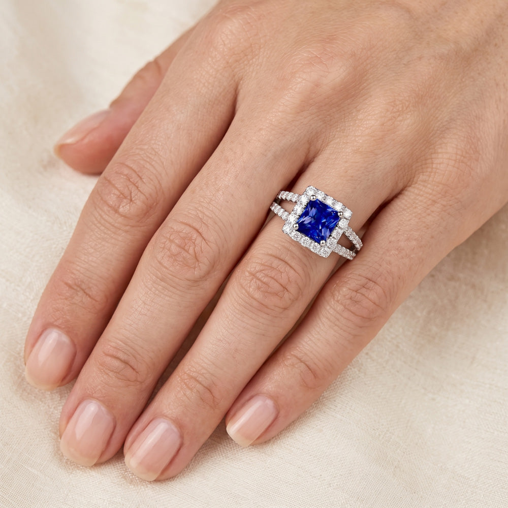 Echter Diamant Memoire-Ring 3 Karat