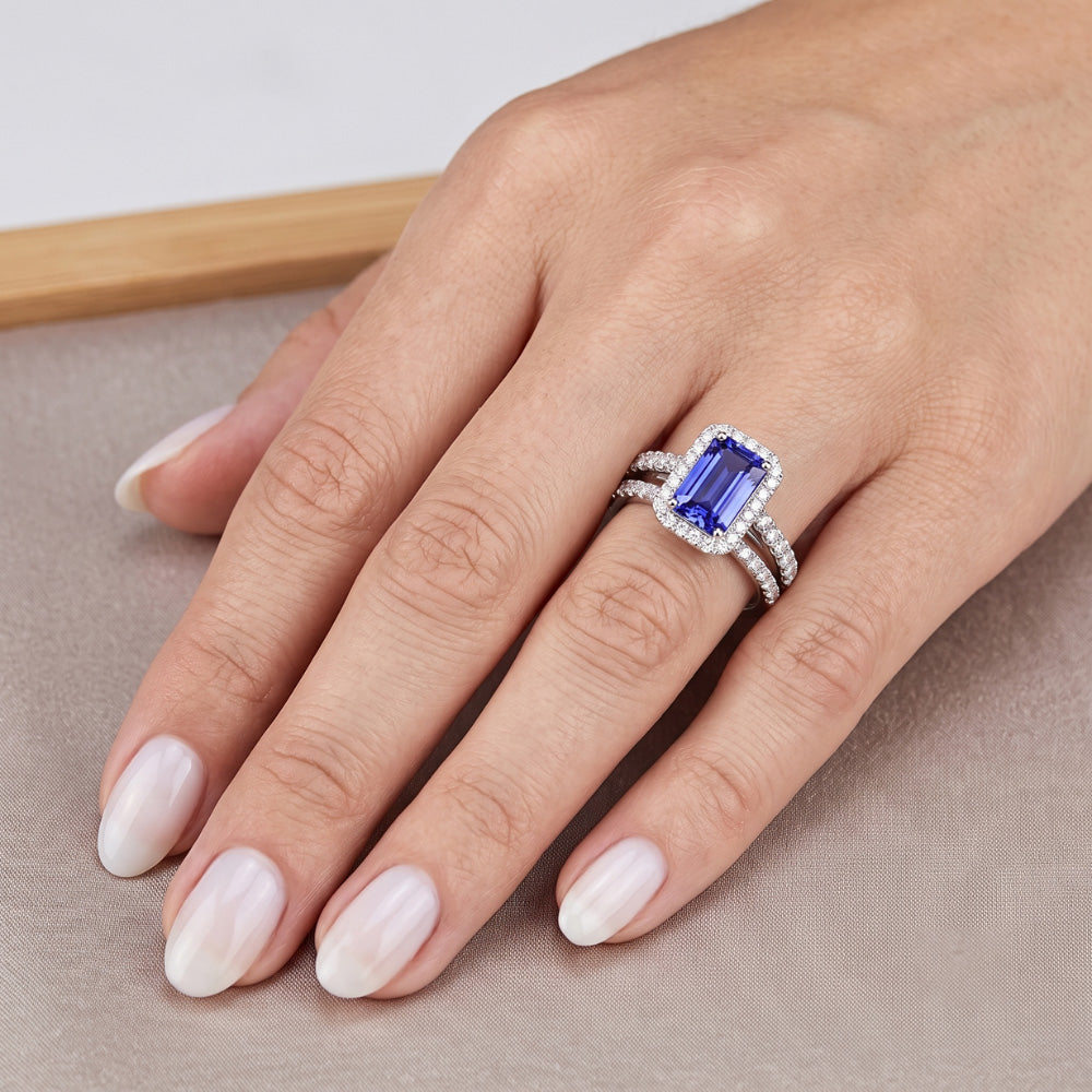 Echter Diamant Memoire-Ring 4 Karat