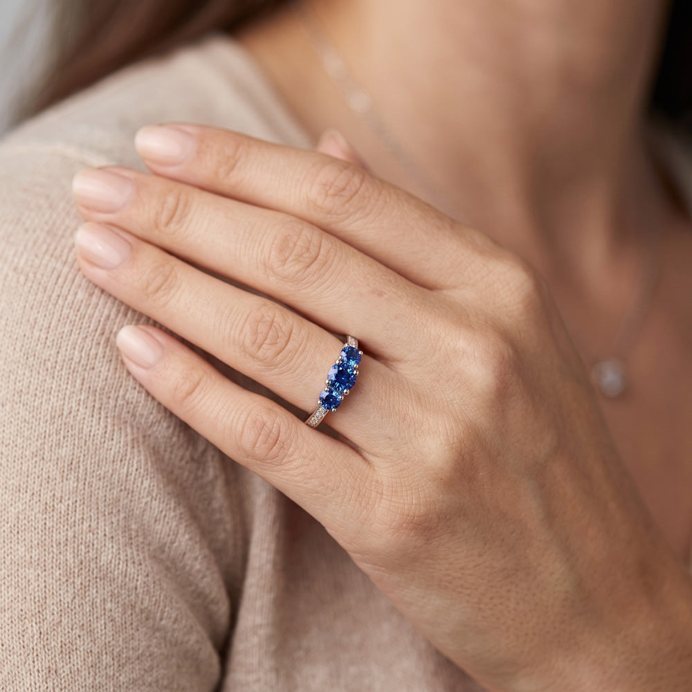 Echter Diamant Ring 1.10 Karat