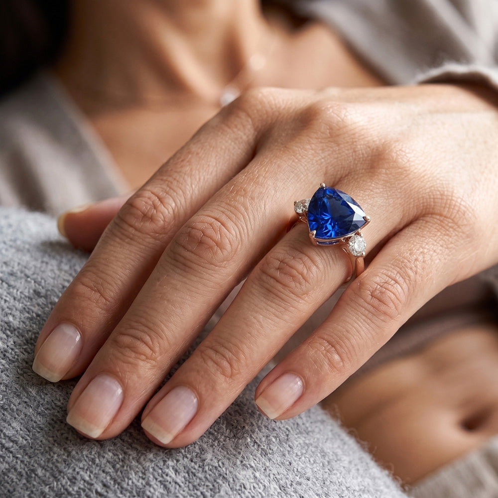 Echter Diamant Ring 1.75 Karat - 14K Roségold