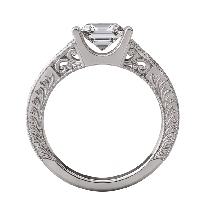 Echter Diamant Ring 14 Karat