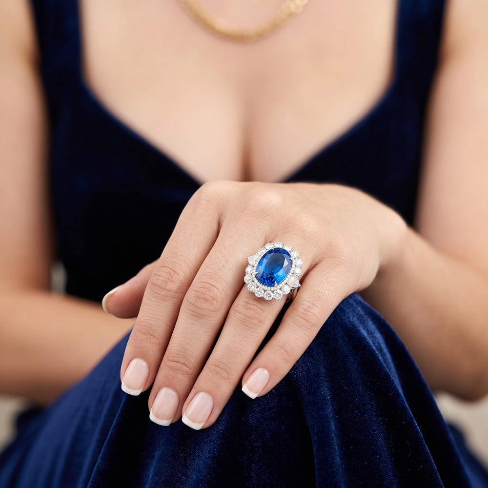 Echter Diamant Ring 14 Karat