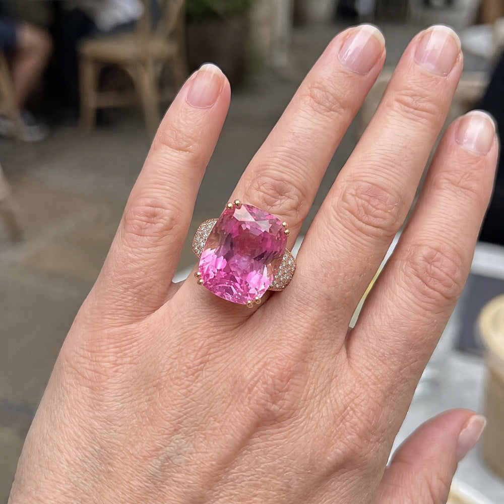 Echter Diamant Ring 18.85 Karat