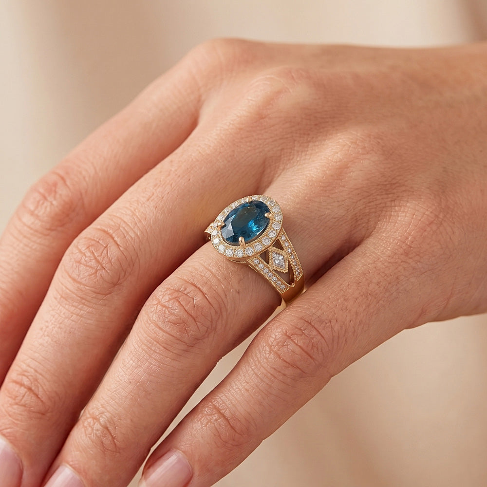 Echter Diamant Ring 2.01 Karat