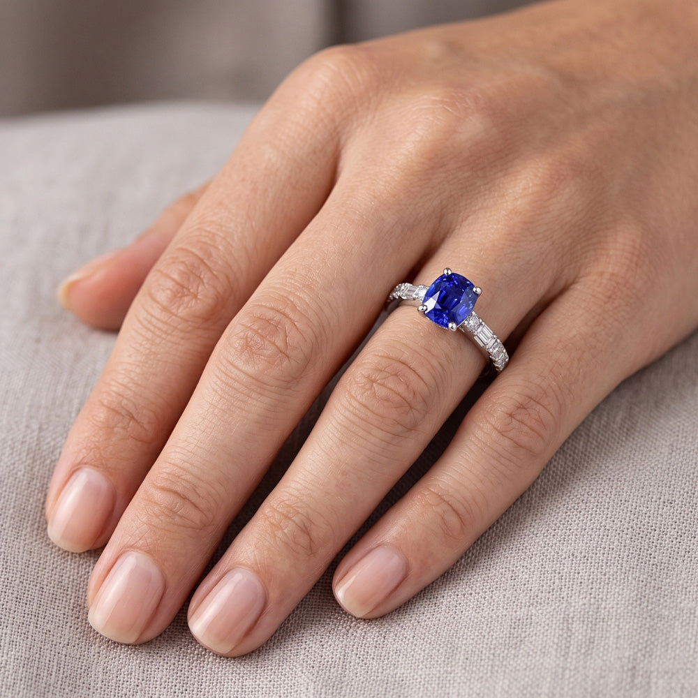 Echter Diamant Ring 2.50 Karat