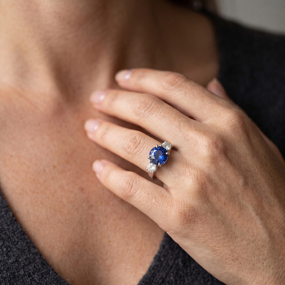 Echter Diamant Ring 2.50 Karat