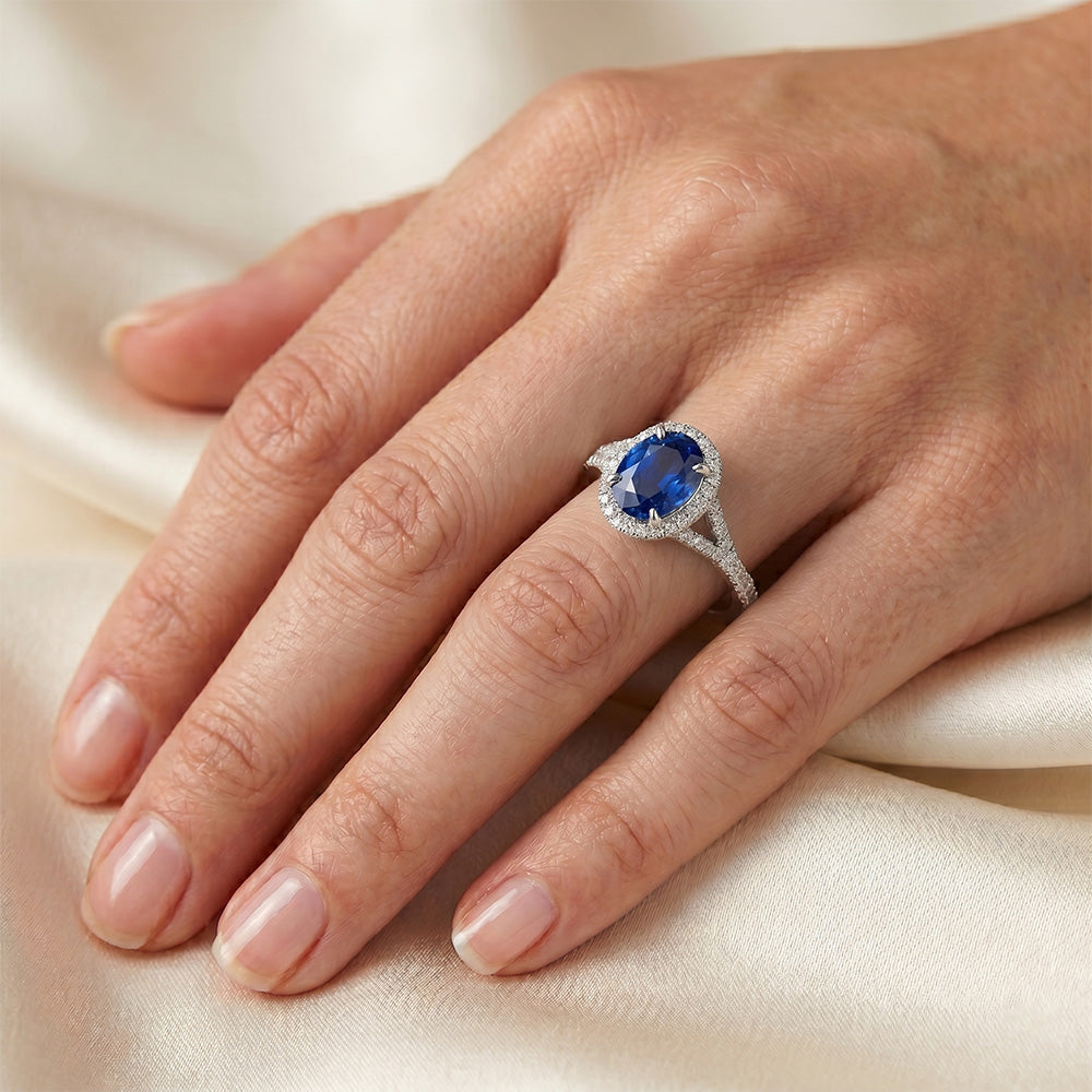 Echter Diamant Ring 2.50 Karat