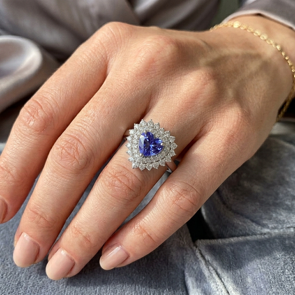 Echter Diamant Ring 3 Karat