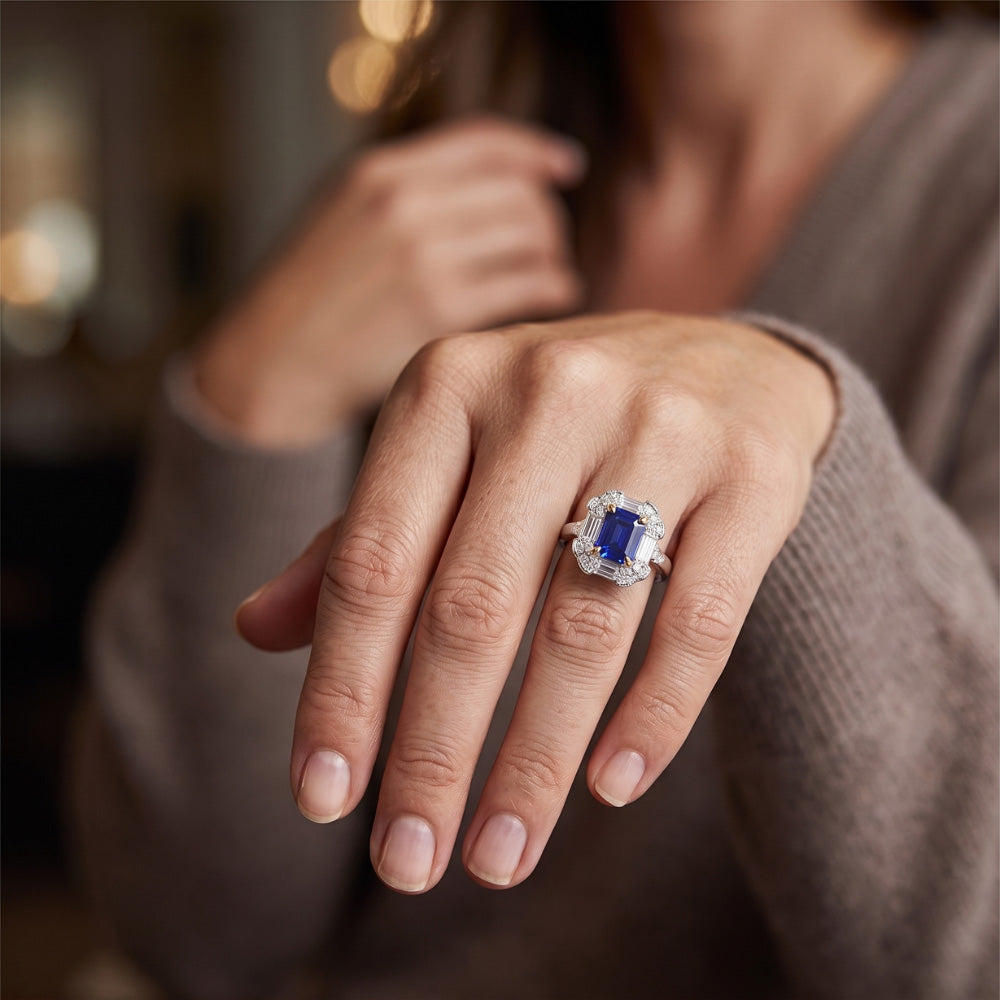 Echter Diamant Ring 3 Karat