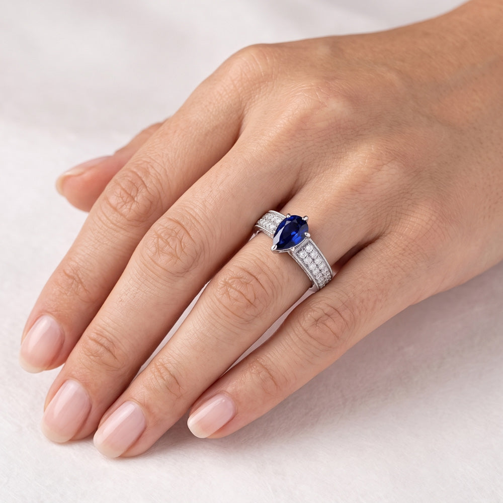 Echter Diamant Ring 3 Karat