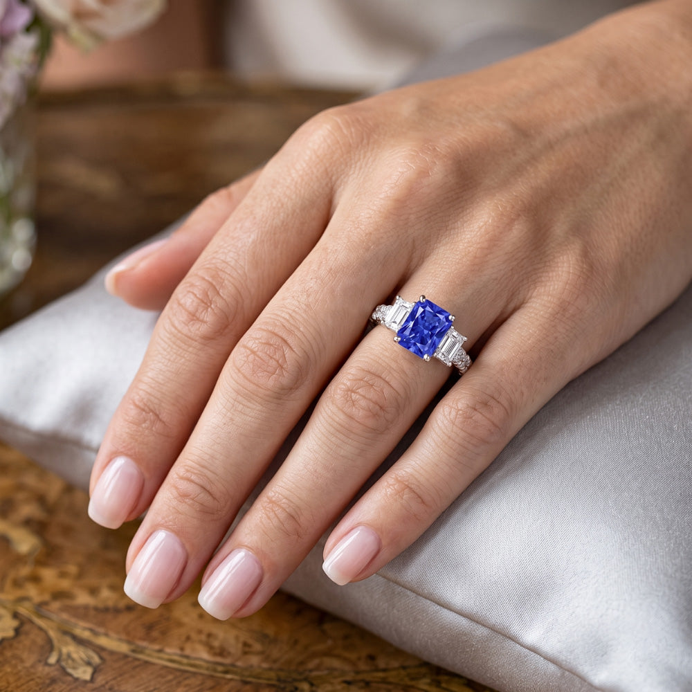 Echter Diamant Ring 3 Karat