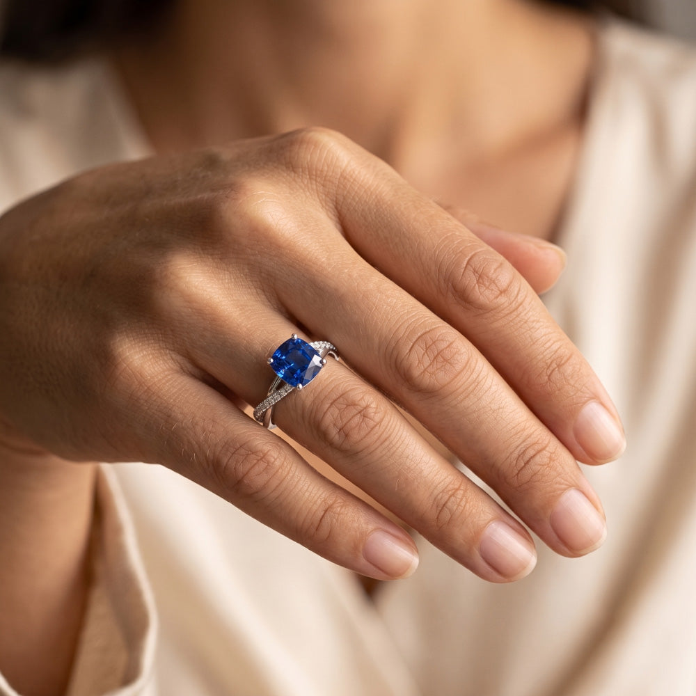 Echter Diamant Ring 3 Karat