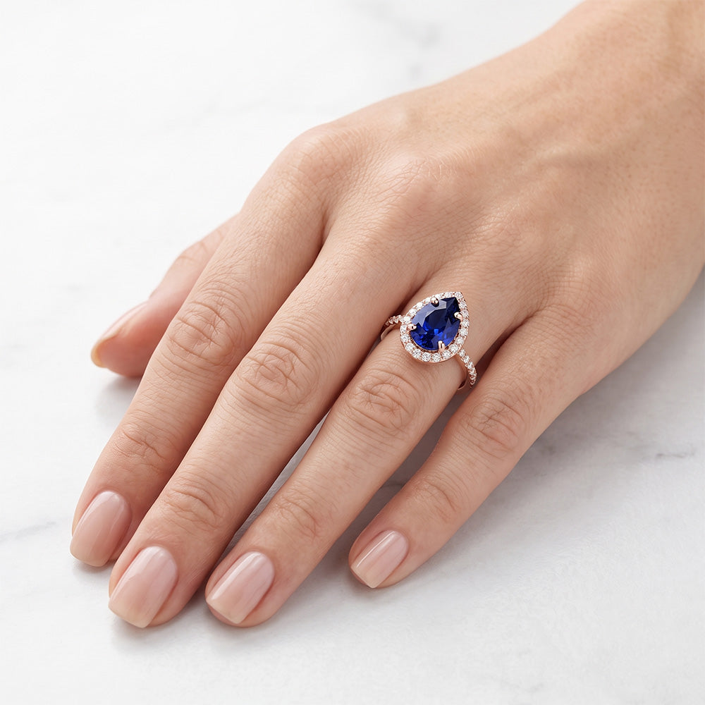 Echter Diamant Ring 3 Karat