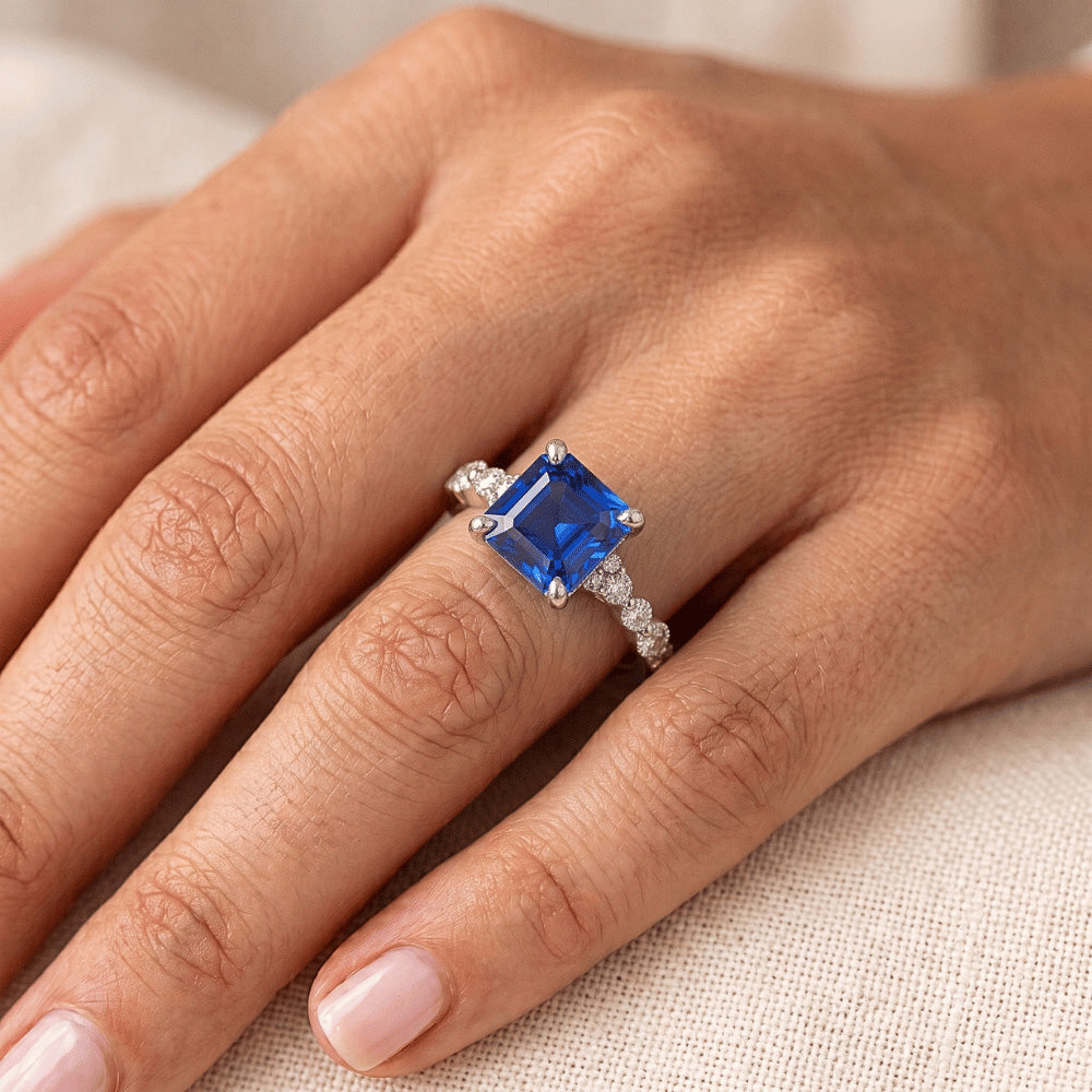 Echter Diamant Ring 4 Karat