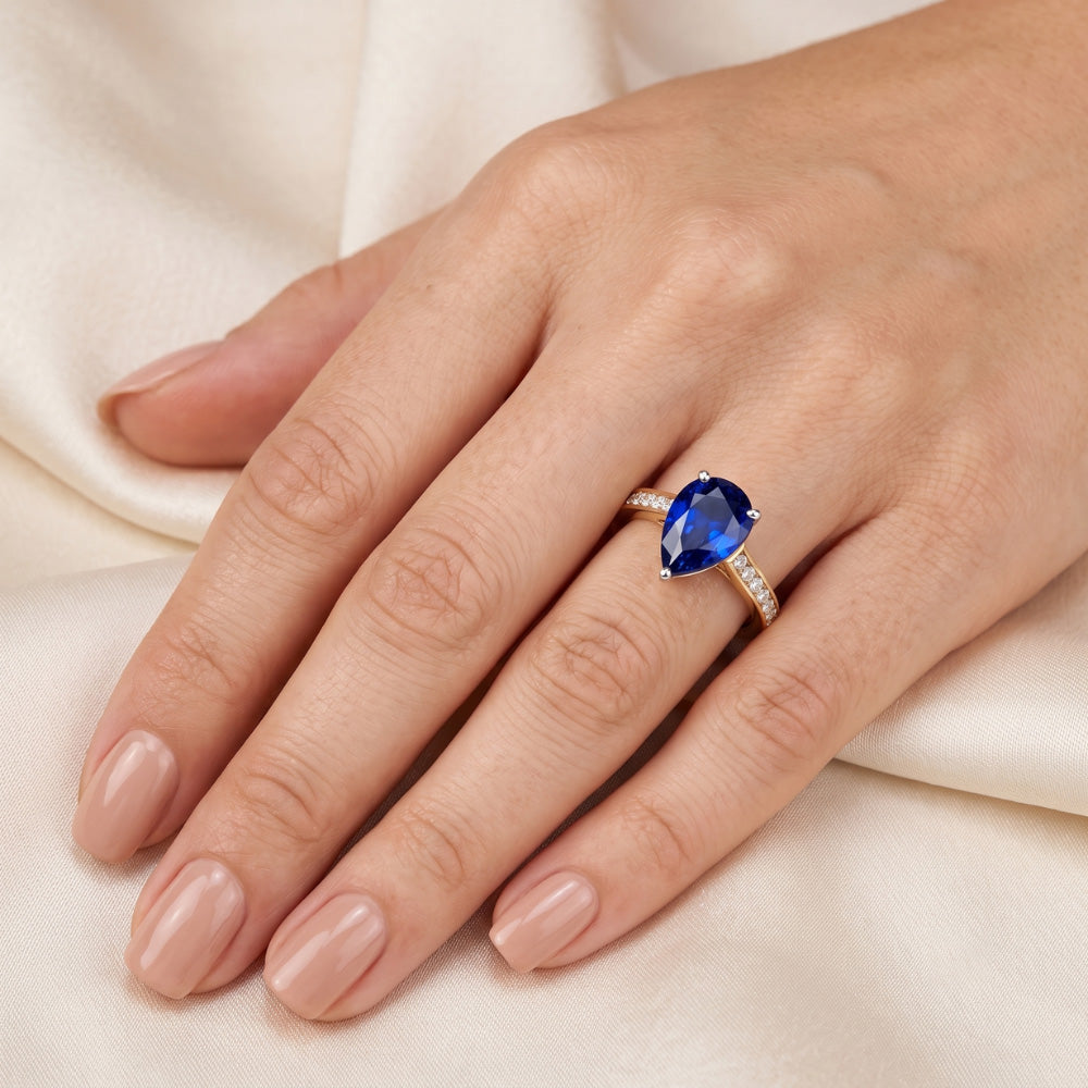 Echter Diamant Ring 4 Karat