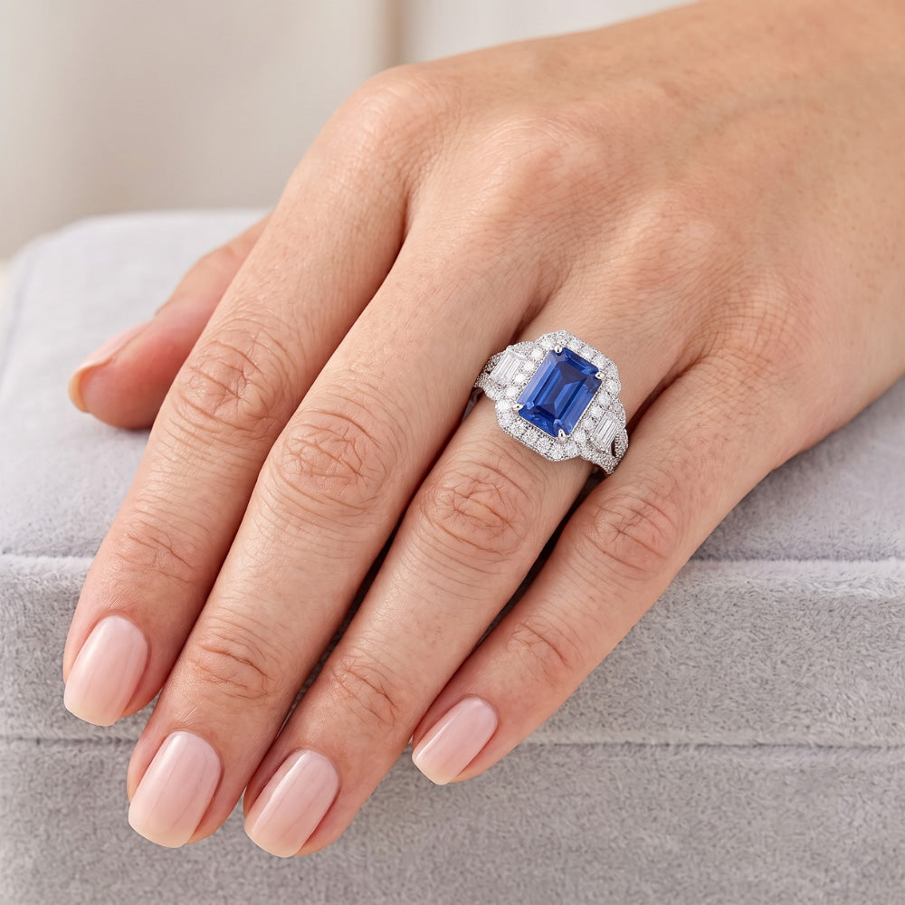 Echter Diamant Ring 4 Karat