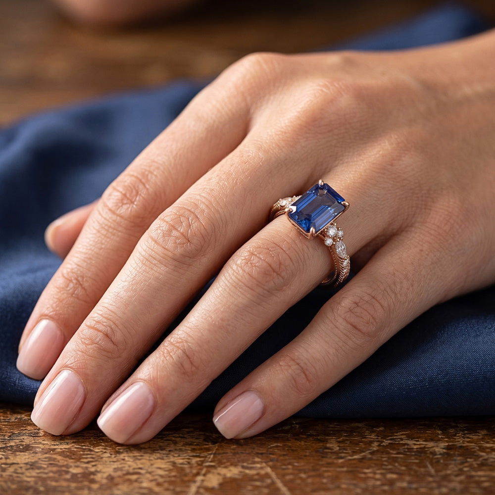 Echter Diamant Ring 4 Karat