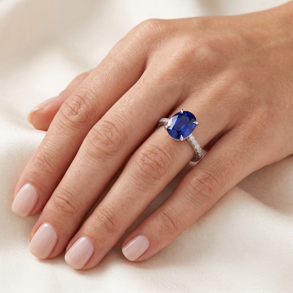 Echter Diamant Ring 4 Karat