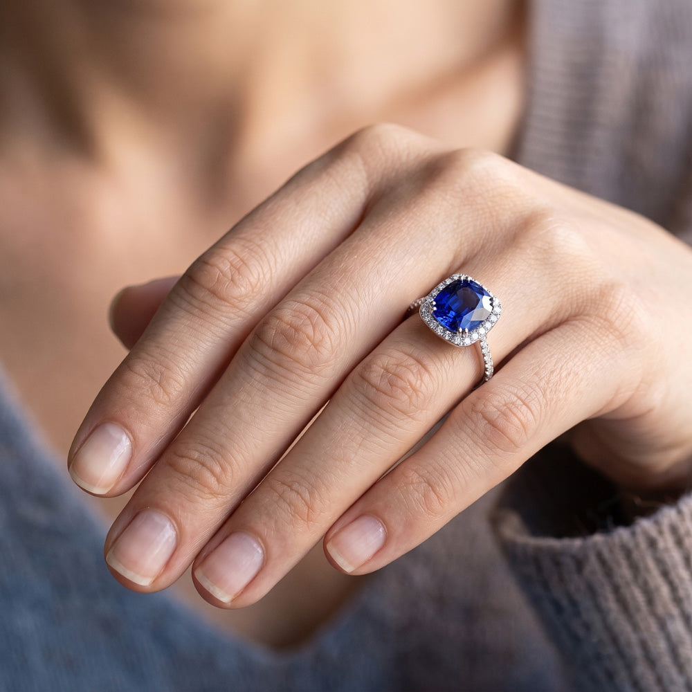 Echter Diamant Ring 4 Karat