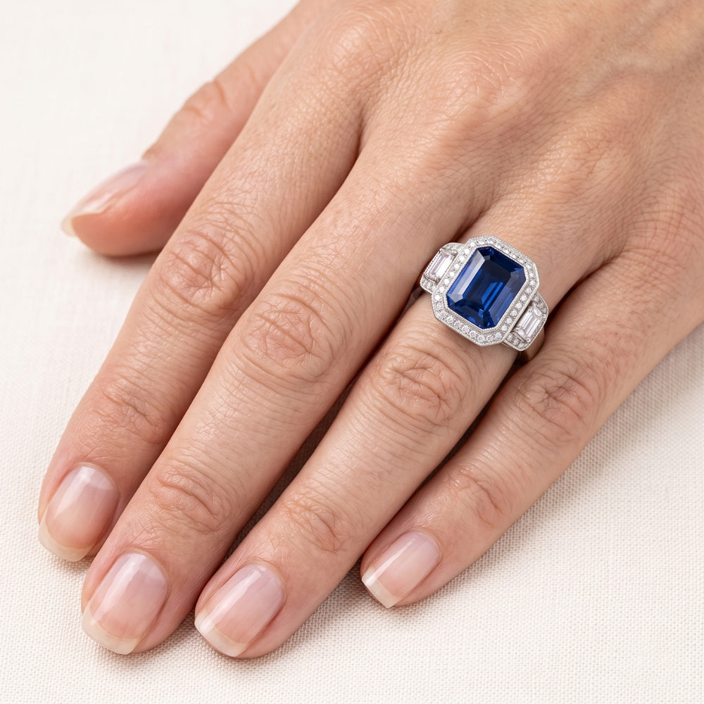 Echter Diamant Ring 4 Karat