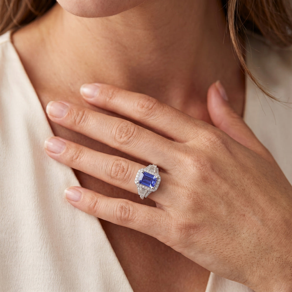 Echter Diamant Ring 4 Karat