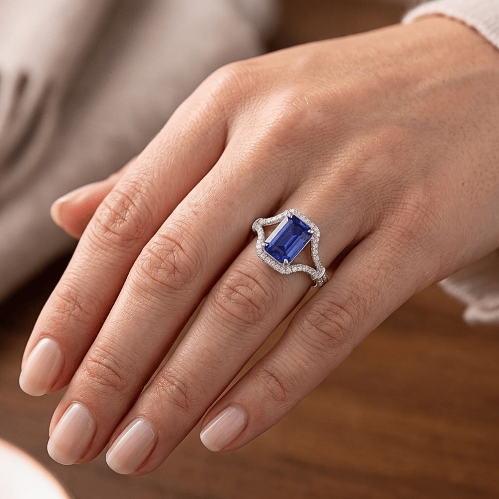 Echter Diamant Ring 4 Karat